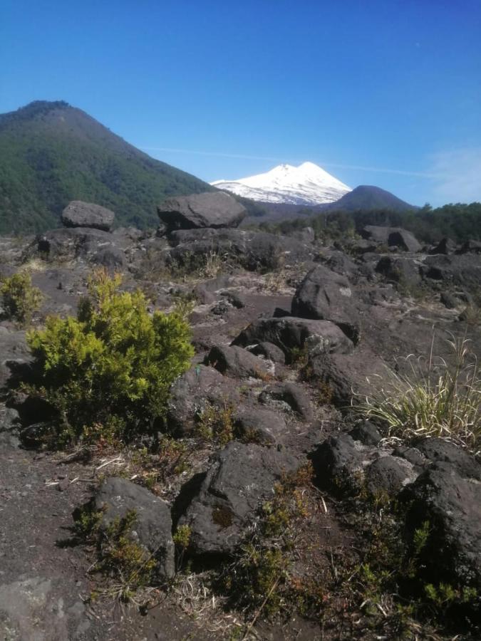 Cabana May Pao, Para 3 En Melipeuco Cerca Del Parque Nacional Conguillio Exterior foto